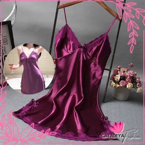 Jual Cataleya Set Lingerie G String Sexy Model Satin Lace 1072 Shopee Indonesia