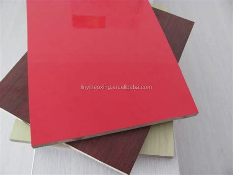 De Color Laminado Mdf Boardblanco De Alto Brillo Mdfmelamina Blanca