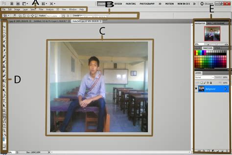 Mengenal Area Kerja Photoshop Ilmu Design Grafis