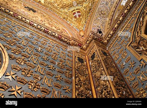 St John Cathedral In Valletta Malta Stock Photo Alamy