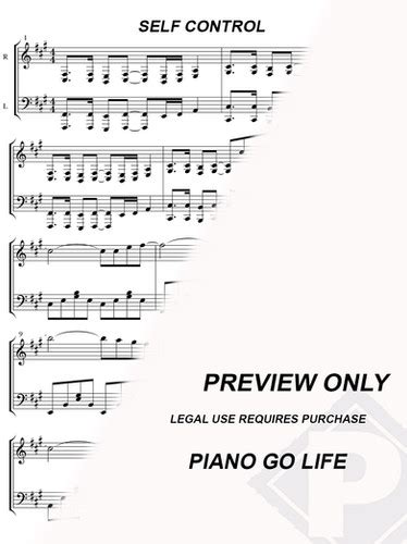 Laura Branigan Self Control Sheet Music Piano Go Life