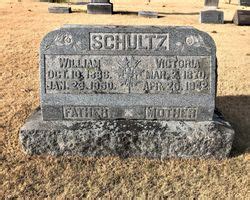 William Schultz 1866 1950 Mémorial Find a Grave