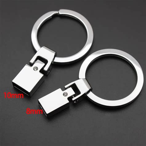 Брелок для ключей, 8 мм, 10 мм, 10 шт./лот | AliExpress