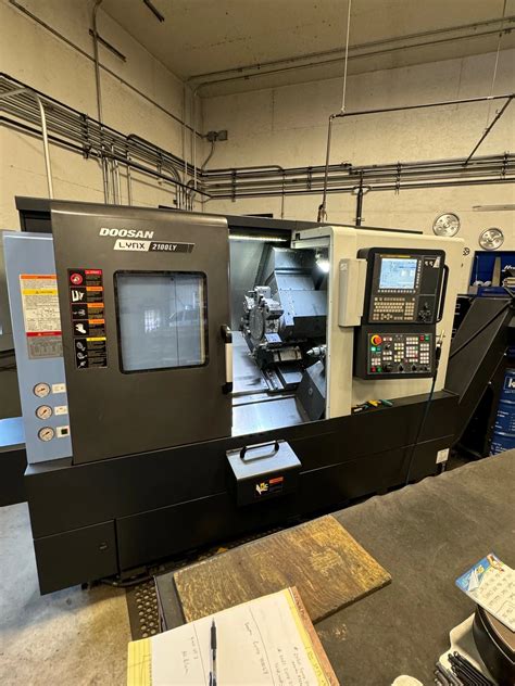 Used 2019 DOOSAN LYNX 2100 LYB 5 Axis Or More CNC Lathes 9507