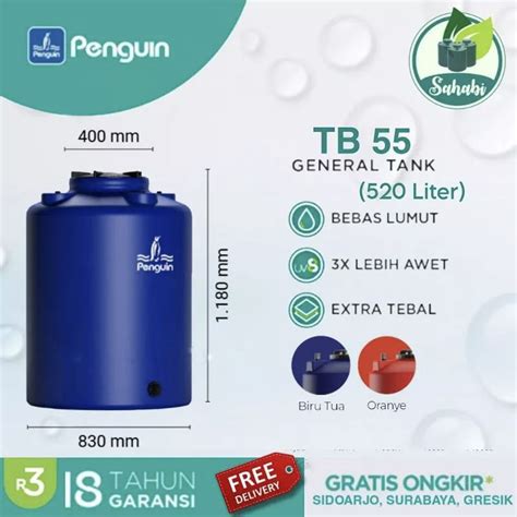 Jual Tandon Air Tangki Air Toren Air PENGUIN PINGUIN Rotamould 3