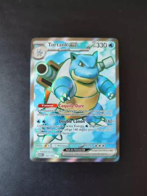 Carte Pok Mon Tortank Ex Full Art Carlate Et Violet Ev