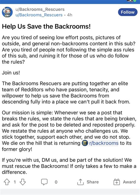 guys he’s going too far we must stop him : r/backrooms