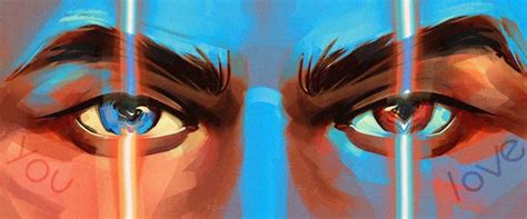 У погибели твоей один глаз голубой, другой - красный. | Painting, Art ...