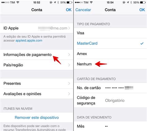 Saiba Como Remover O Cart O De Cr Dito Do Itunes