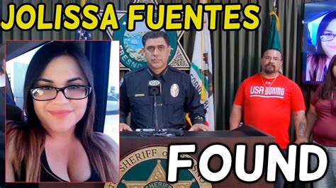 Jolissa Fuentes Found News Conference Youtube