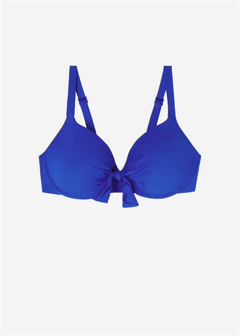 Top De Bikini Push Up Ligeramente Relleno Indonesia Push Up Calzedonia
