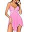 Avidlove Women Lingerie Lace Babydoll V Neck Sexy Sleepwear Strap Chemise At Amazon Womens