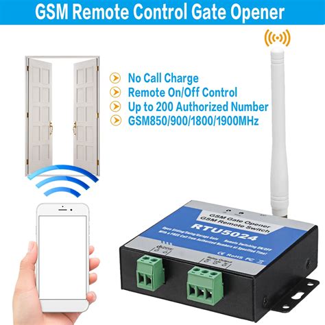 Mando A Distancia Gsm G G Interruptor De Rel Nico Para Abridor De