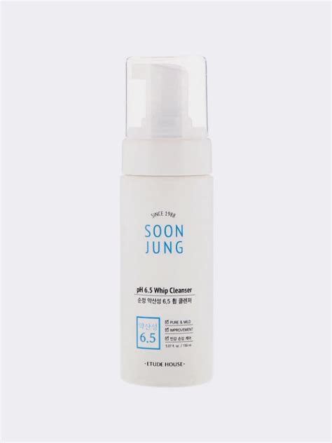 Мягкая пенка-мусс для умывания ETUDE HOUSE Soon Jung 6.5 Whip Cleanser ...