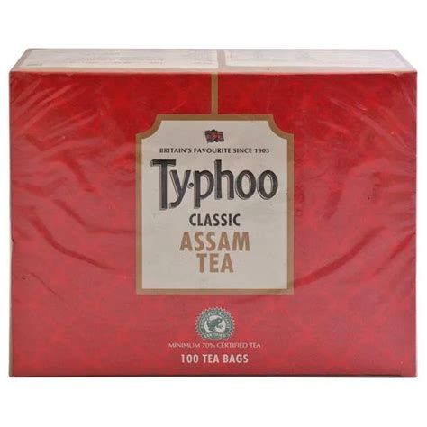 Typhoo Classic Assam Tea Bags 100 Pcs Jiomart