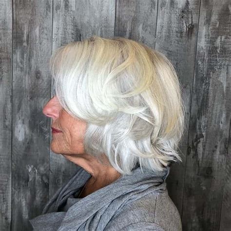 21 Chic Grey Hairstyles Ideal For Over 60 Women Hairstylecamp