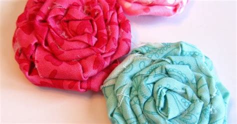 Rosey Corner Creations Twisted Fabric Flower Tutorial