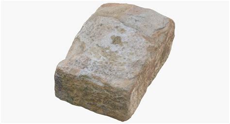 Stone Block 02 3D Model $29 - .max .fbx .c4d .ma .obj - Free3D