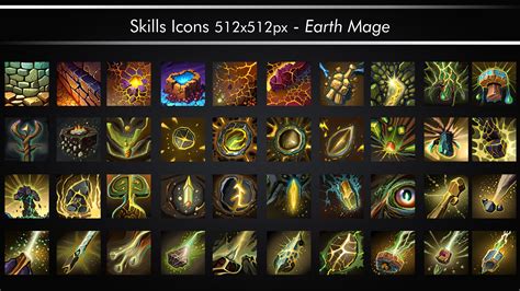 2d Skill Icons Pack In 2d Assets Ue Marketplace