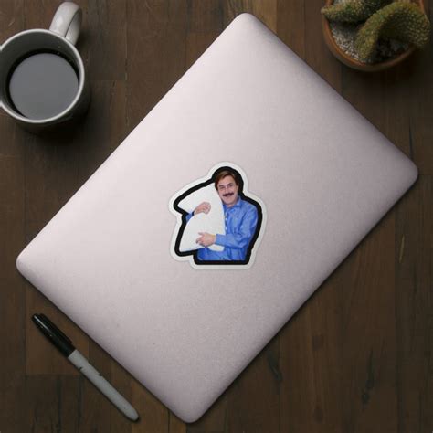 My Pillow Guy (Michael J Lindell) - Pillow - Sticker | TeePublic