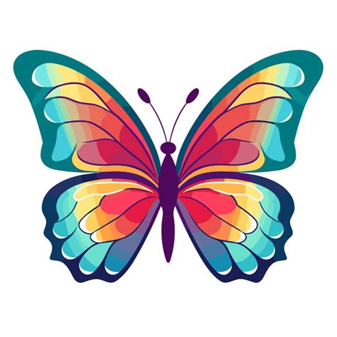 Beautiful Butterfly Clipart Ai Generative 33860107 PNG