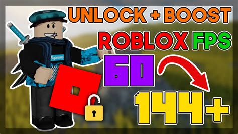 How To Unlock And Boost Your Fps In Roblox Simple Youtube