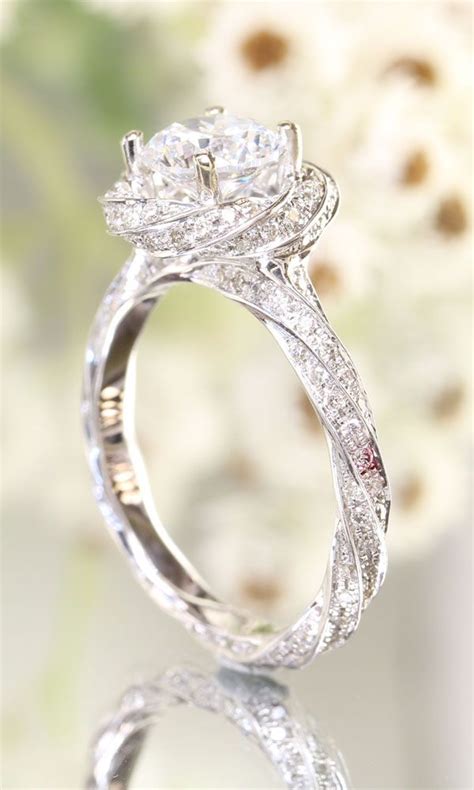 unique elegant wedding rings  women wedding blog news