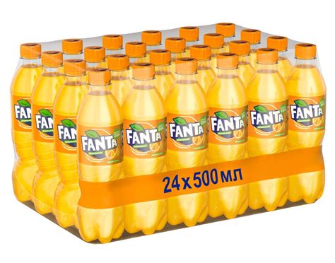 Напиток газированный Fanta (Фанта) 0,5л х 24шт - купить с доставкой по ...
