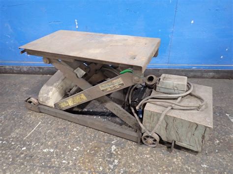 Used Autoquip Lift Table Hgr Industrial Surplus