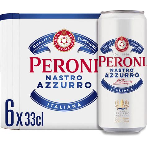 Peroni Nastro Azzurro Special Beer 6x33cl can – TOKOPOINT.COM