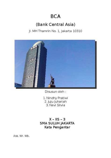 Doc Bank Central Asia Bca Ekonomi