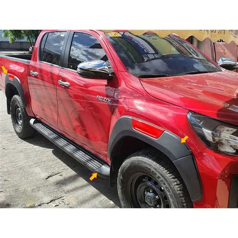 Guardabarros De Arco De Rueda Para Toyota Hilux Revo Rocco