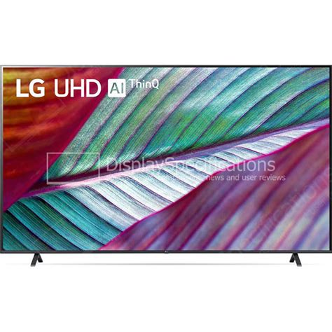 74.5" LG 75UR78006LK - Specifications
