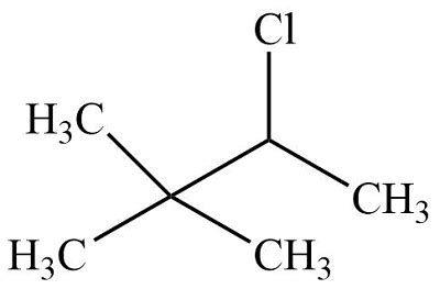 Explain Why The Following Compound Is 3 Chloro 2 2 Dimethylbutane And