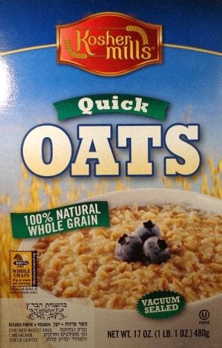 Kosher Mills Hot Oat Cereals Made In Israel Yoshon