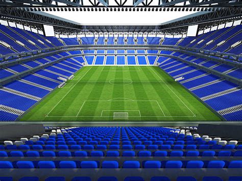 サッカースタジアム 観客席のストックフォト - iStock