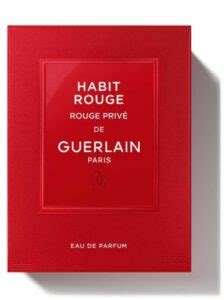 Habit Rouge Rouge Priv Guerlain For Men I Fragrance Official