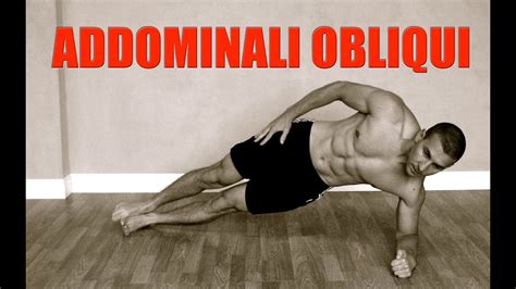 Addominali Obliqui Su Un Fianco Personal Trainer Youtube