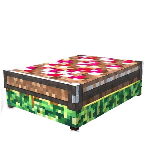 Custom Minecraft Bed Png Jor Png Image