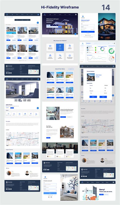 Real Estate Ui Ux Case Study Design 17 Images Behance