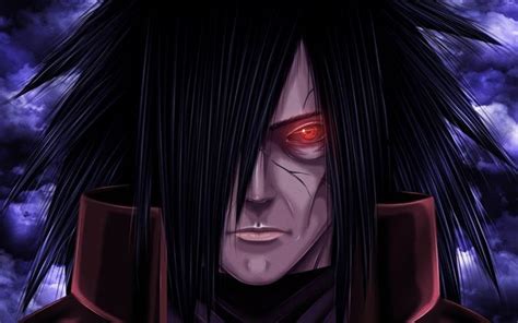Herunterladen Hintergrundbild Power Uchiha Kunst Manga Naruto Rote