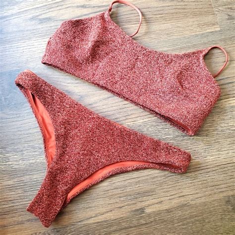 H M Swim Sparkle Hm Bikini Set Poshmark