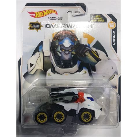 Hot Wheels Character Cars Overwatch Winston Mattel Shopee Brasil