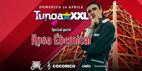 TUNGA XXL ROSA CHEMICAL Cocoricò Riccione 2023 30 Aprile 2023