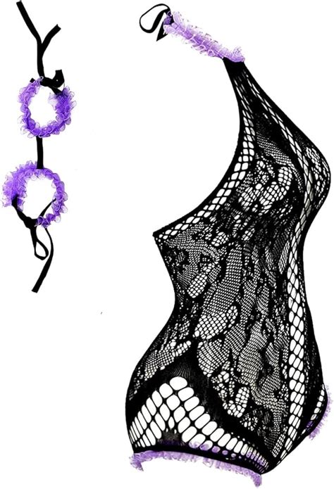 Amazon Fasicat Women S Lingerie Fishnet Teddy Lingerie Mesh Bodysuit Fishnet Bodysuit One
