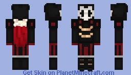 Clownpierce-an extra heart animatic Minecraft Skin