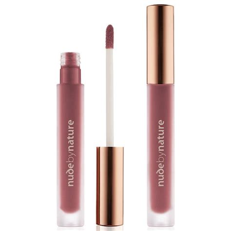 Buy Nude By Nature Satin Liquid Lipstick Rich Plum Online At Chemist