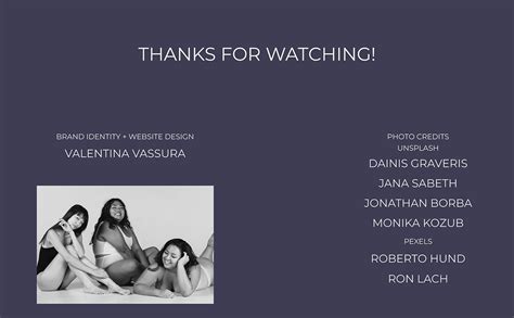 In The Nude Lingerie Brand Identity Landing Page On Behance