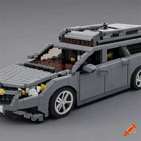 Impressive Lego Model Of A Gray Chevrolet Cruze Station Wagon On Craiyon