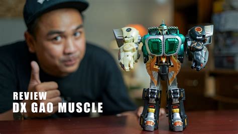 REVIEW DX GAO MUSCLE ROBOTNYA POWER RANGERS WILD FORCE NIH YouTube